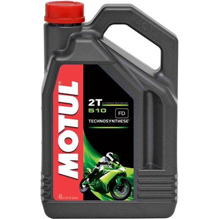 Motul 510 2T 2 Stroke Injector or Premix Synthetic Blend - 4L. 837441 / 101459