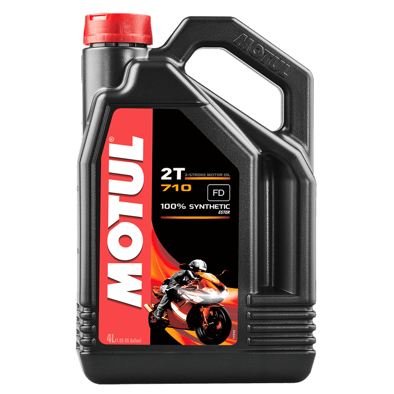 MOTUL710  新品未開封4リットル　2サイクルオイル　オマケ付き Motul 710 2T Full Synthetic 2 Stroke Motorcycle Oil, 4 Liter