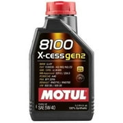 Motul 8100 X-Cess Gen2 Synthetic Motor Oil 5W40 - 1 Liter