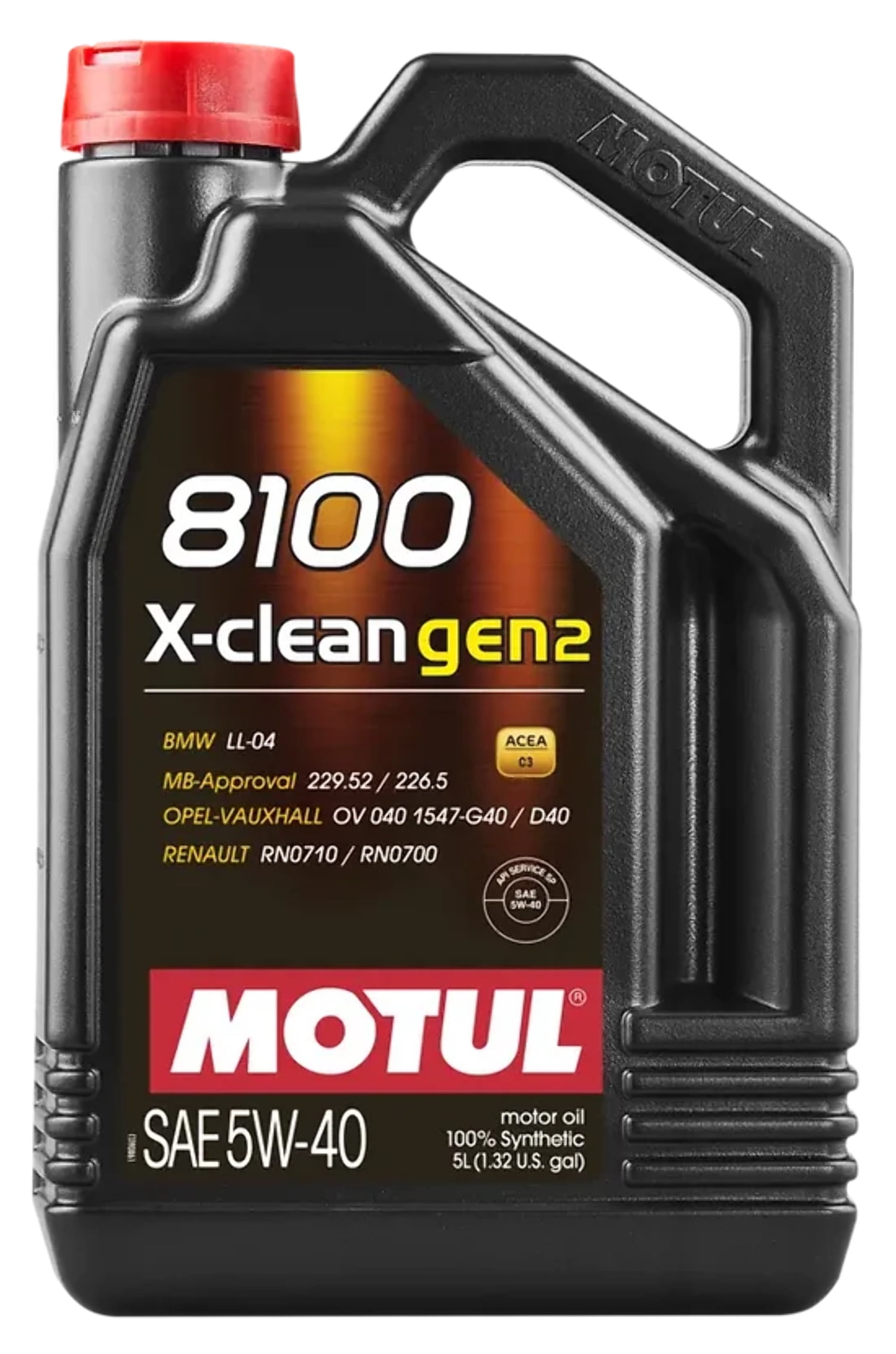 モチュール 8100 X-clean gen2 5w40 5L Motul 8100 X-Clean Gen2 5W40 (5 Liter) - Walmart.com