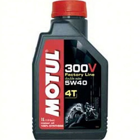 Motul 836011 / 101339; 300V 4T Competition Synthetic Oil 5W-40 Liter