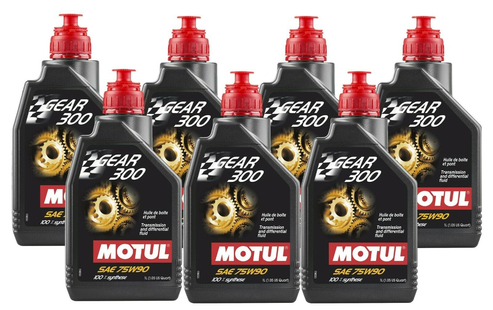 Motul GEAR 300 75W90 7L Fully Synthetic Trans Fluid Differential Oil (7