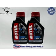 Motul Genuine OEM Motul 3000 4T 10w-40 Standard Motorcycle Oil MOT30-2PACK
