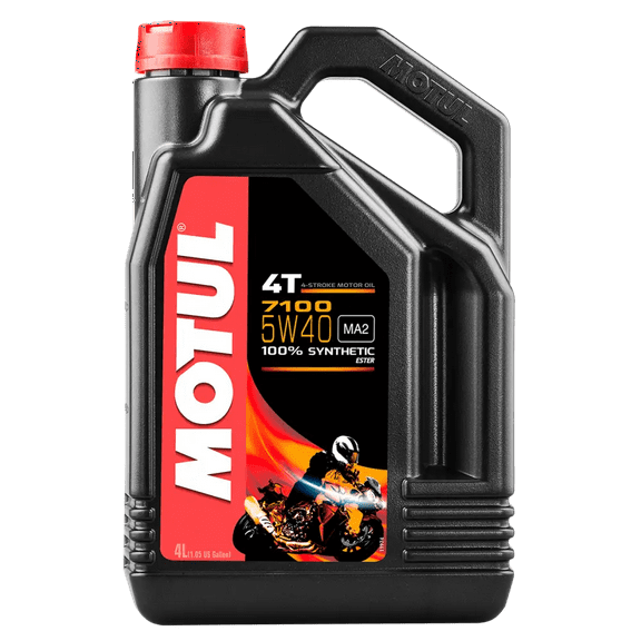 Motul 7100 4T 5W40 100% Synthetic Engine Oil 4 Liters (104087)