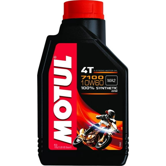 Motul 104100 7100 4T Synthetic Ester Motor Oil - 10W60 - 1L.