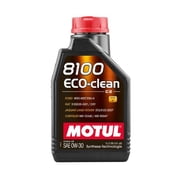 Motul 8100 Eco-Clean 0W-30 Synthetic Engine Oil ACEA C2 1L for Gas/Diesel 102888