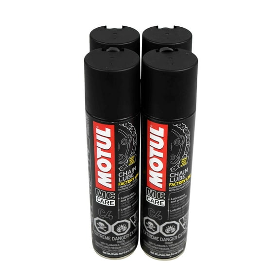 Motul MTL103246 C4 Chain Lube, 9.3 oz - 4 Pack