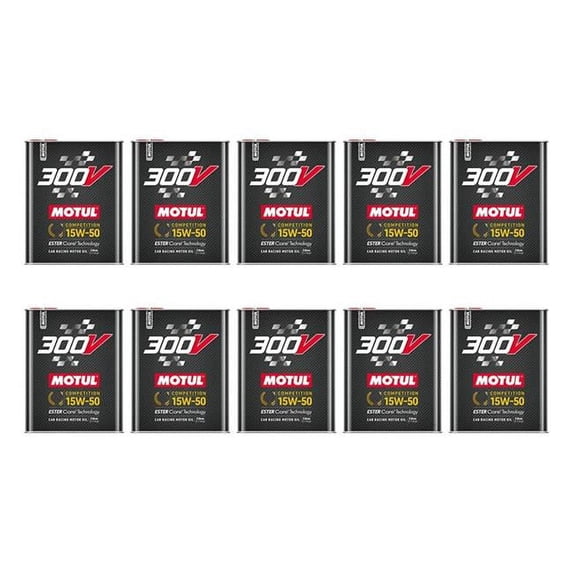 Motul MTL110860-10 300V 15W Competition Oil, Case of 50