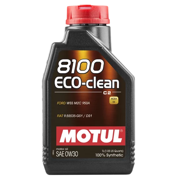 Motul Motor Oil Full Syntethic 0W-30 8100 ECO-Clean 1L 102888