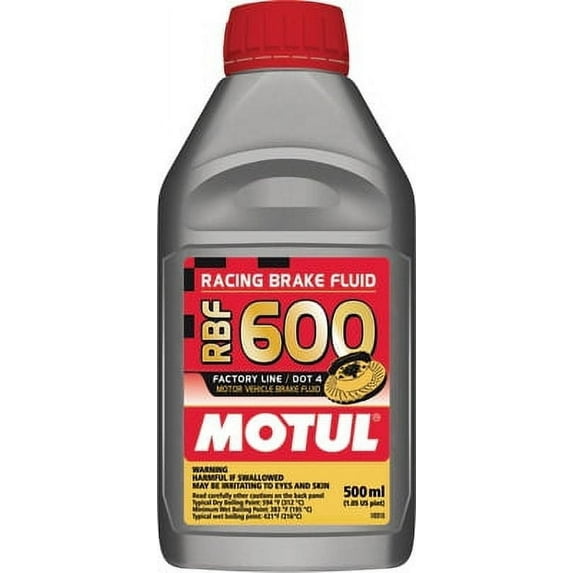 Motul 600 Racing Brake Fluid .5L 8069HC / 100949
