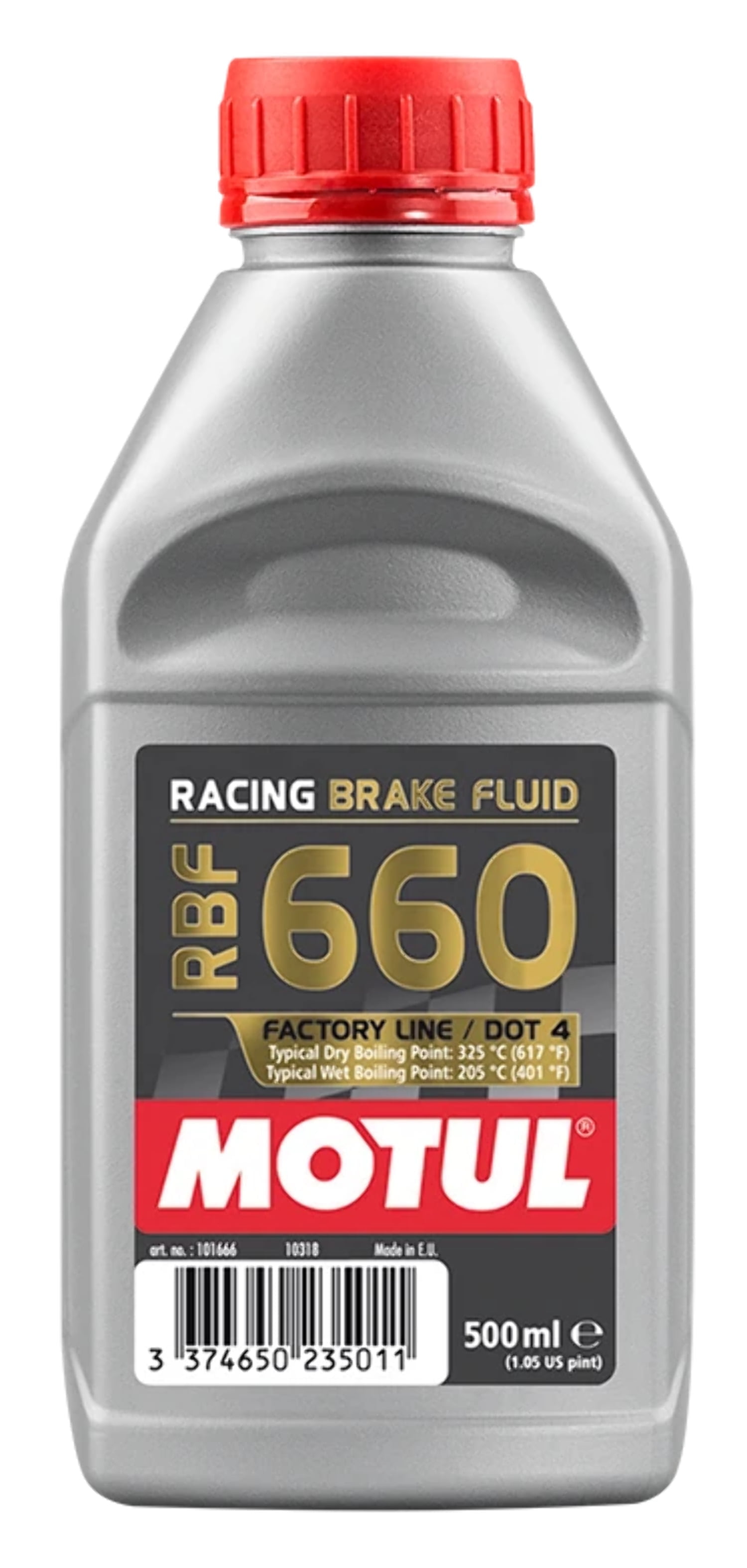 Motul RBF 660 - Racing DOT 4 Brake Fluid 500ml (Single) - Walmart.com