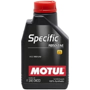 Motul Specific RBS0-2AE 0W-20 Full Synthetic Motor Oil for Volvo, 1 Liter