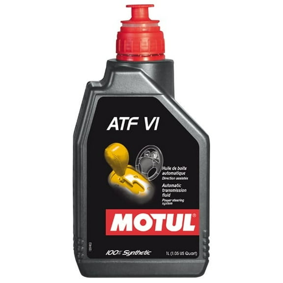 Motul USA 105774 1 Liter Dexron VI ATF Synthetic Transmission Fluid