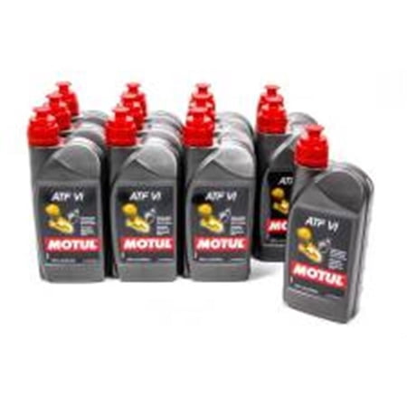 Motul USA MTL105774-12 1 Litre Dexron VI Transmission ATF Synthetic Fluid, Set of 12