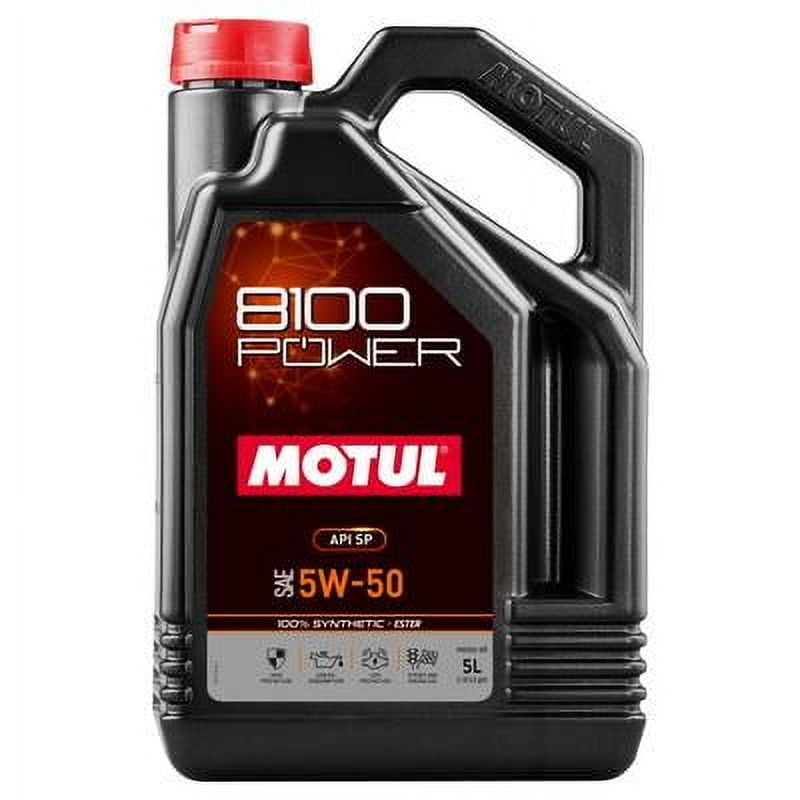 Motul 8100 Sport Power 5W-50 Case 4 x 5 Liter Motul 8100 Sport Power 5W-50 Case 4 x 5 Liter