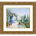 thumbnail image 1 of Motz, Peter 13x12 Gold Ornate Wood Framed with Double Matting Museum Art Print Titled - Missing you, 1 of 4