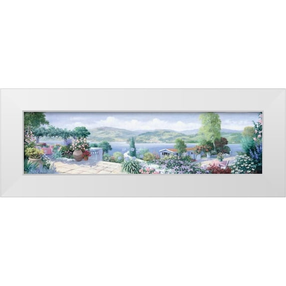 Motz, Peter 18x8 White Modern Wood Framed Museum Art Print Titled - Panorama I