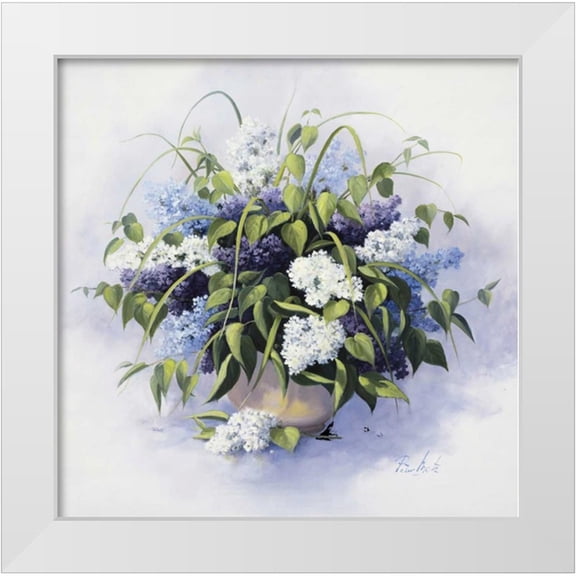 Motz, Peter 26x26 White Modern Wood Framed Museum Art Print Titled - Lilaes