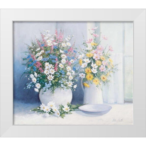 Motz, Peter 30x26 White Modern Wood Framed Museum Art Print Titled - From grannys garden