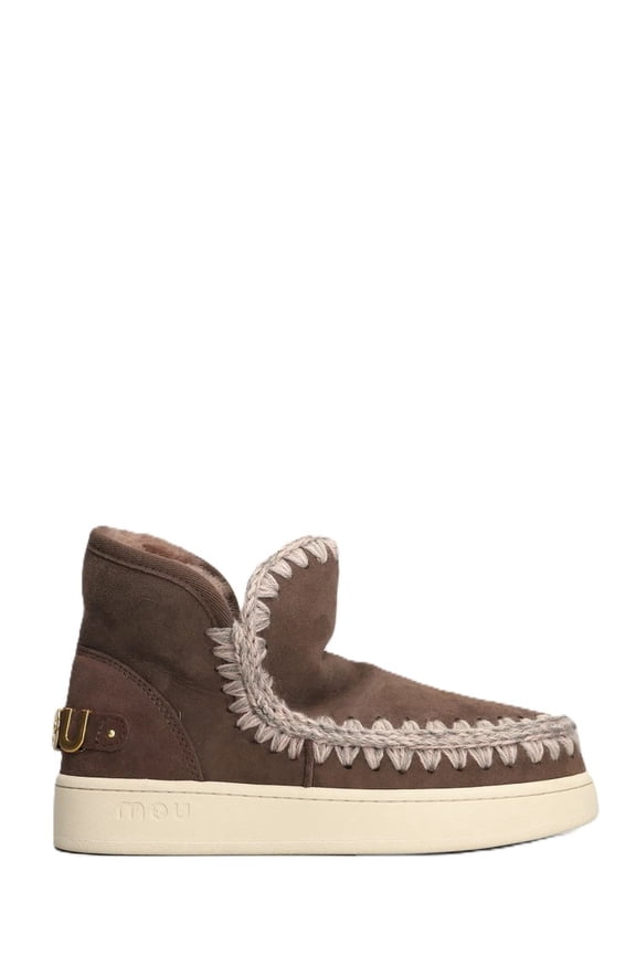 The New Eskimo Sneaker Suede - Let Brown (Women's)