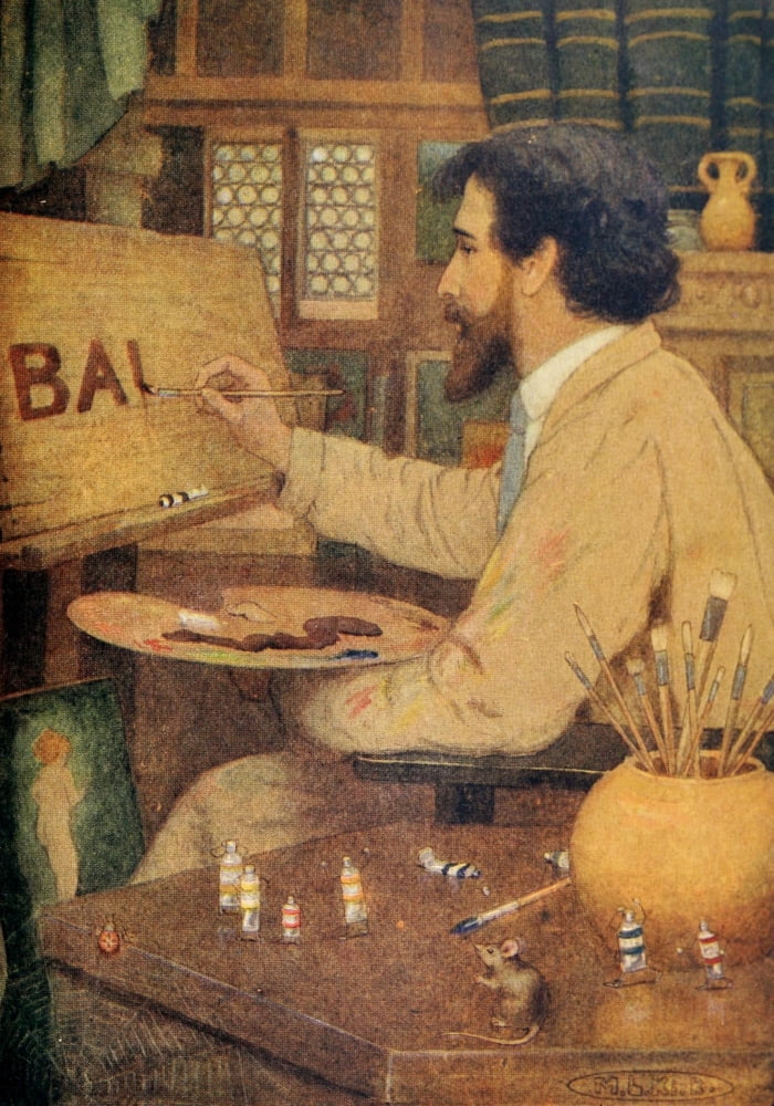 Moufflou & Other Stories 1910 Artist Canvas Art - Maria Kirk (18 x 24)