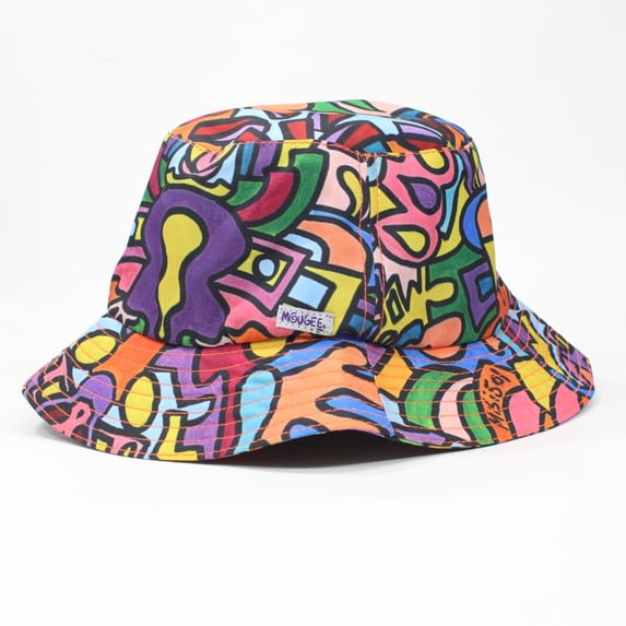 Mougee Bucket Hat - One Size - Custom Printed Hat (Random Puzzle)