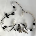 thumbnail image 1 of Mougee Clip - Carry your Mougee Flow Star around in style - Adjustable length, heavy duty clips, LED Light (Black and White), 1 of 4