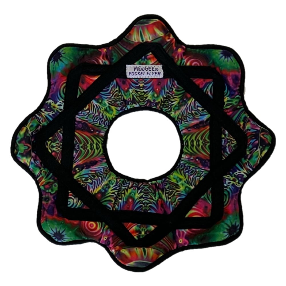 Mougee Pocket Flyer - A Pocket Friendly Flyer Disc for Indoor/Outdoor (Cosmic Coil)