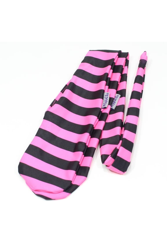 Sock Poi - Quality Nylon Sock POI (Pink and Black Stripes 28")