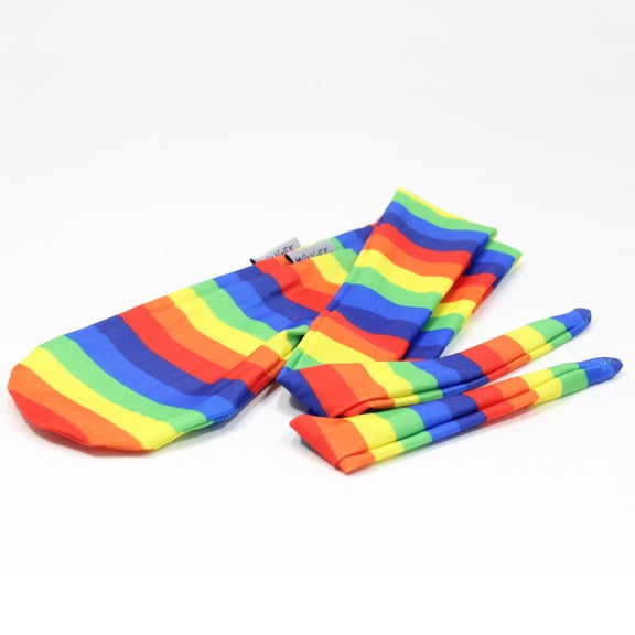 Mougee Sock Poi - Quality Nylon Sock POI (Rainbow Stripe 26")