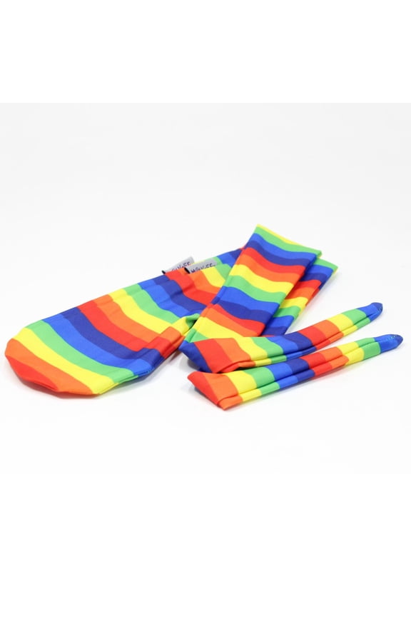 Sock Poi - Quality Nylon Sock POI (Rainbow Stripe 26")