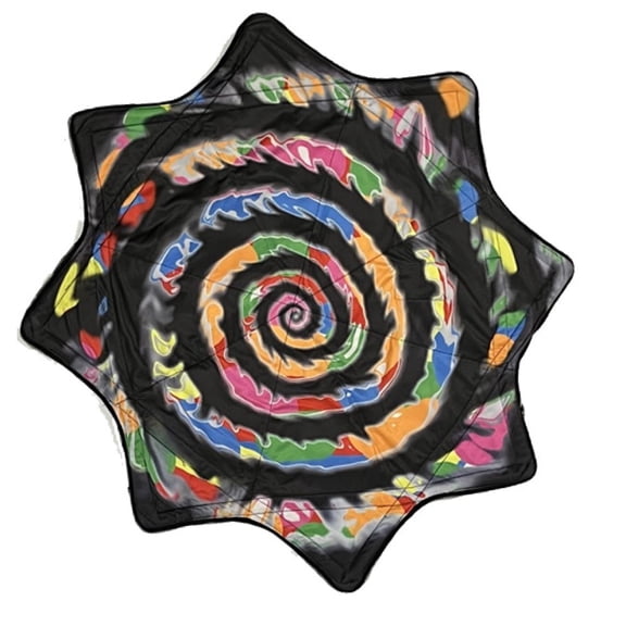 Mougee Spark Flow Star - 28" Diameter - Rechargeable Multi-Colored LED Lights - 3 Modes (Moonbow)