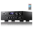 thumbnail image 1 of Moukey Stereo Receivers, 2 Channel Power Audio Amplifier Stereo System with Bluetooth 5.0, 1 of 5