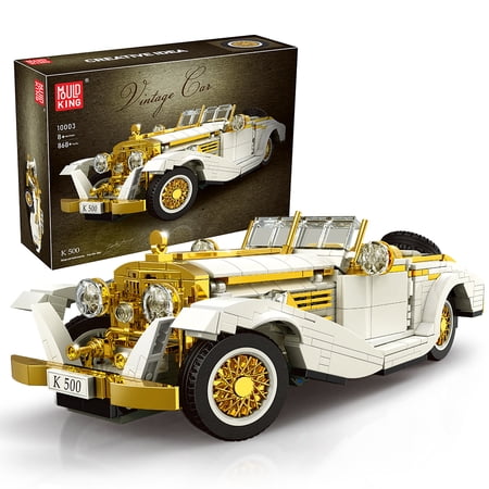 Mould King 10003 Technical Car Building Block The K500 Vintage Classic Car Model Toys