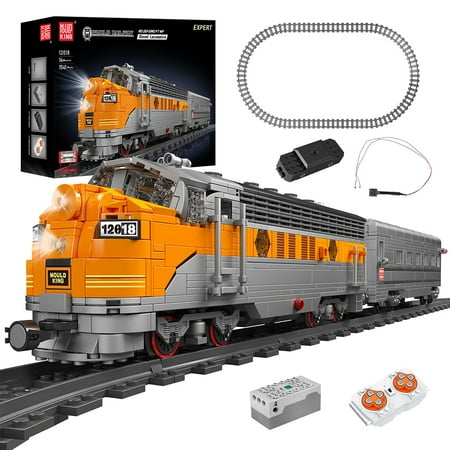 Mould King 12018 Train Building Block Kits Model MOC Building Blocks Set with Rail/Motor APP Remote Control