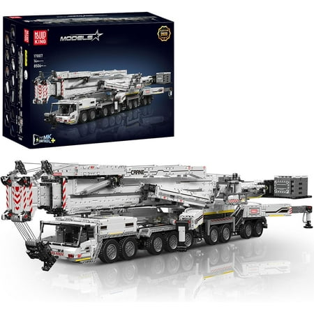 Mould King 17007 LTM11200 Technology Crane Building Set Heavy Crane Truck Building Block Kits
