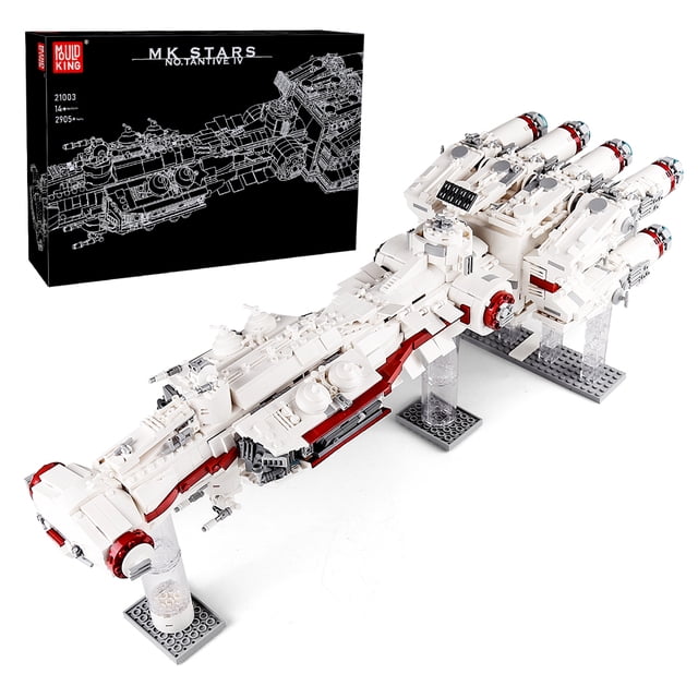 Free Shipping! Mould King 21003 Star Plan Toy Blockade Runner