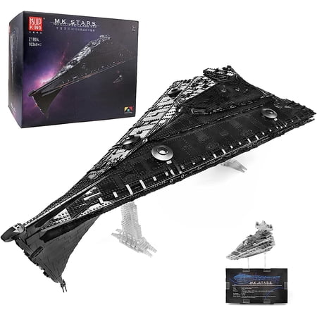 Mould King 21004 Star Wars Starship Destroyer Eclipse Dreadnought Class Imperial Model Space Ship