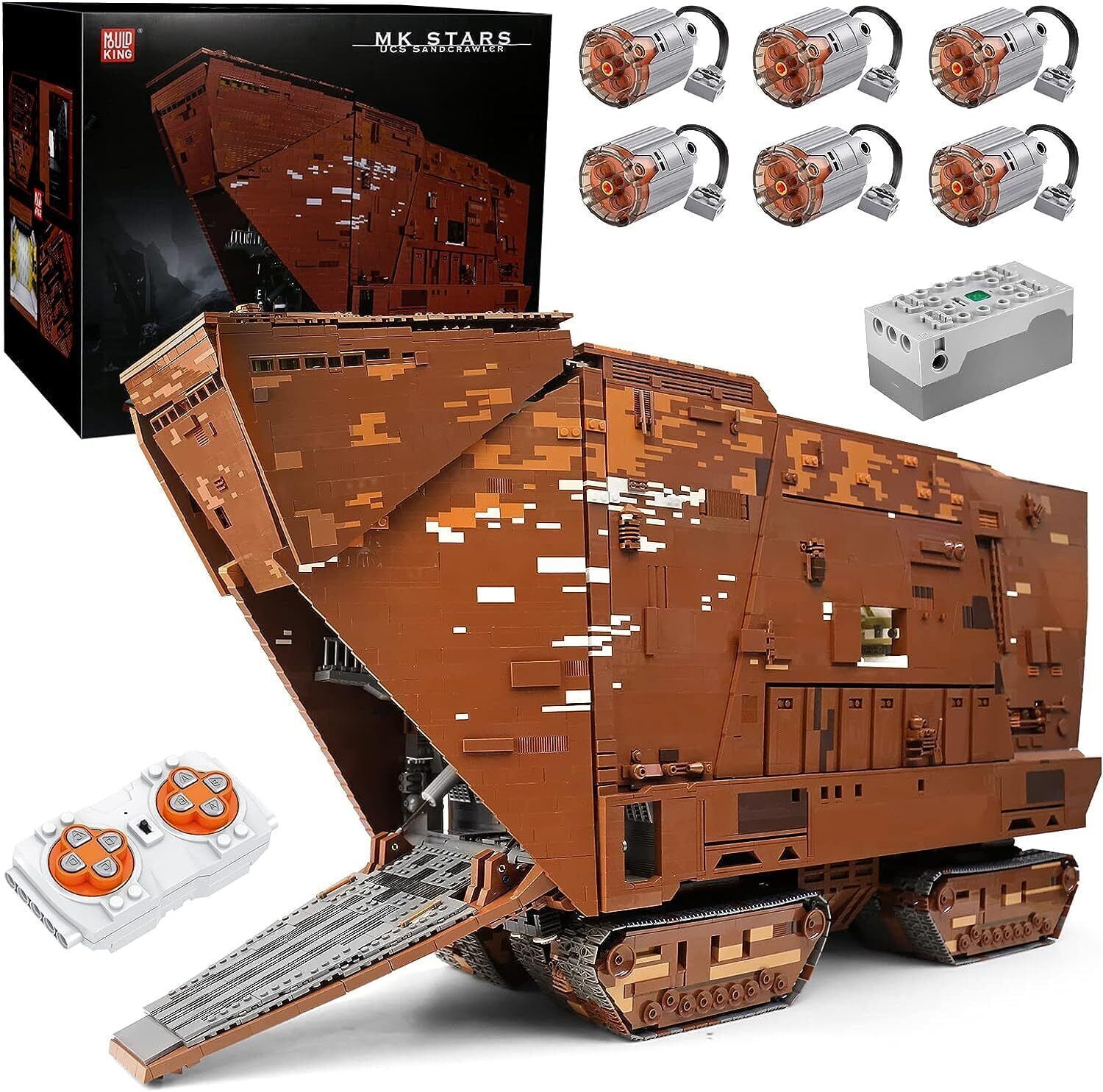 Mould King 21009 Sandcrawler Star Wars Building Brick Remote