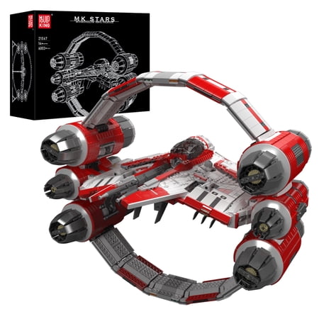 Mould King 21047 Star Destroyer Building Block UCS Interstellar Ring Fighter Model Toys