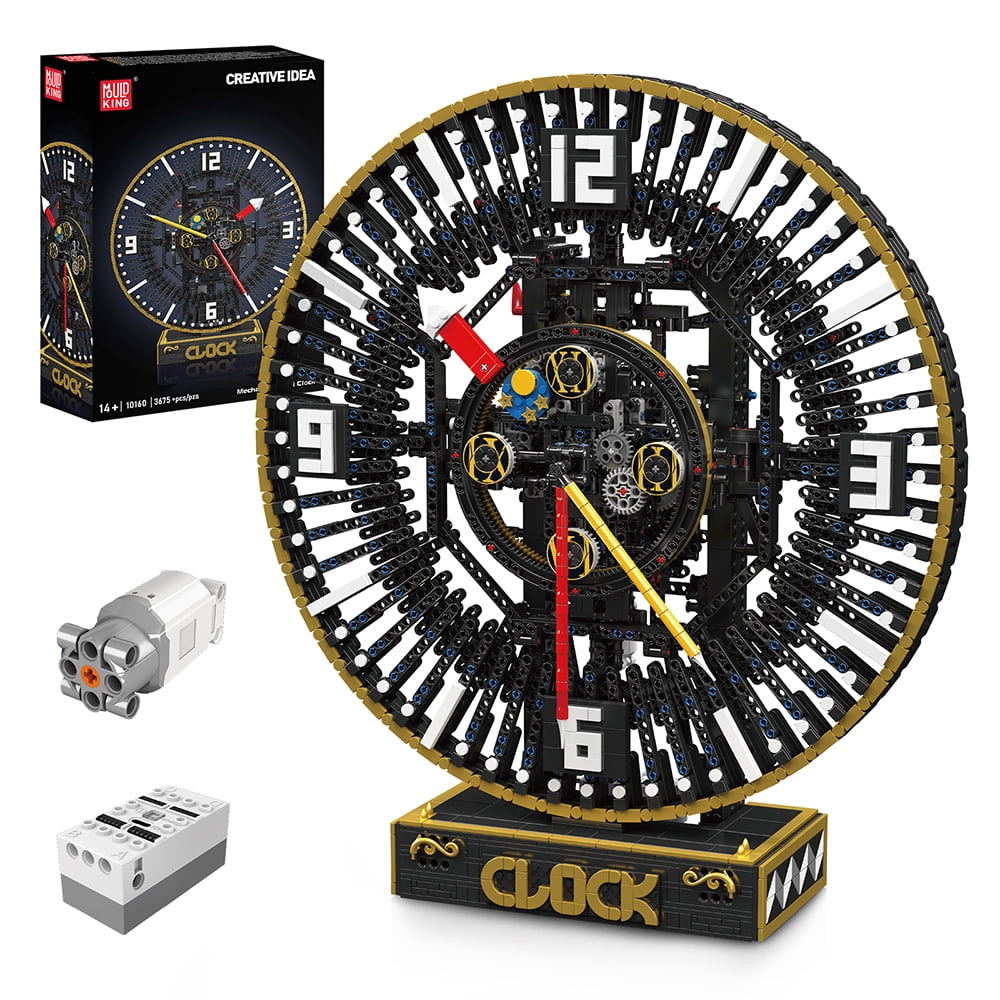 Mould King Cyberpunk Grand Clock Building Blocks Set, 3675+ Pcs Real ...