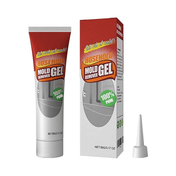 Mould Removing Gel, Mold Stain Remover Gel Suitable for Bathroom and Kitchen Tile Gaps Household Shower Kitchen Sinks, Walls, Tiles, Washing Machine and Refrigerator Strips