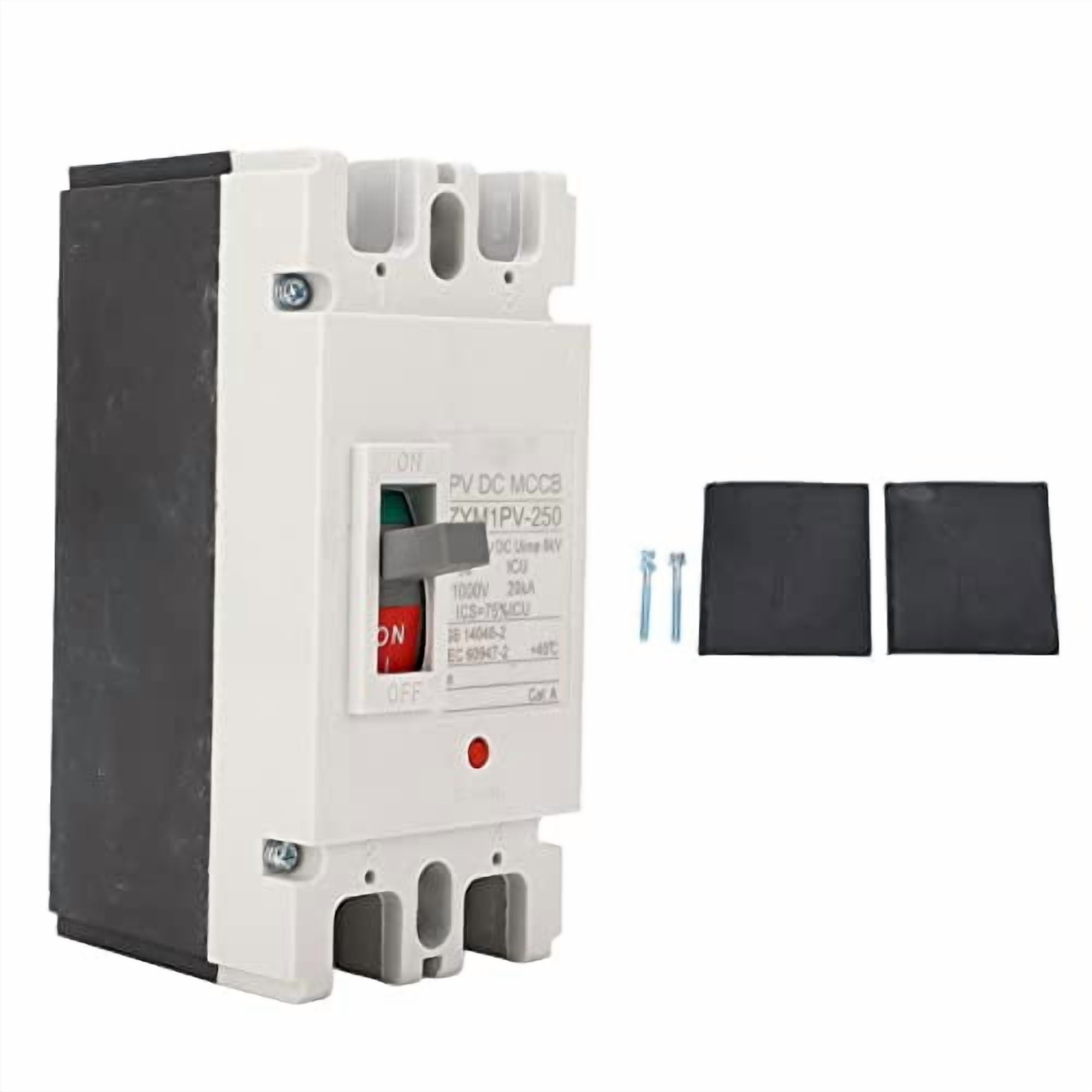 Moulded Case Circuit Breaker 200A MCCB Solar Battery Switch 2P DC1000V ...