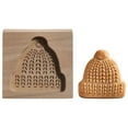 thumbnail image 1 of Moulds 1 - DIY Wooden Cookie Moulds Embossing Craft Tools for Christmas Thanksgiving Kitchen, 1 of 5