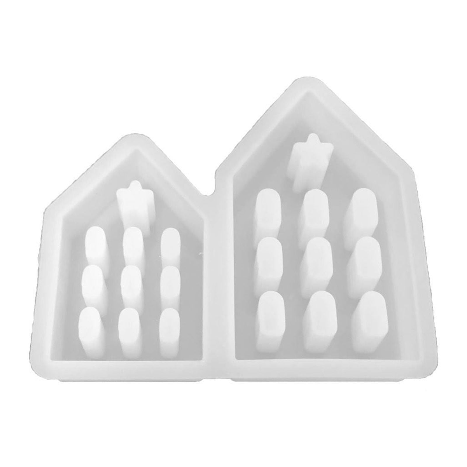 Moulds Casting Moulds Houses Pack Of 2 Mould House Mould House with