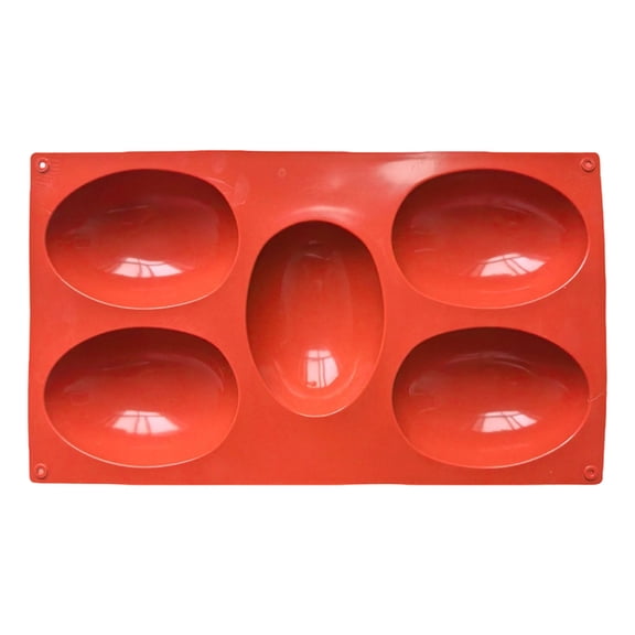 Moulds Easter Egg Silicone Baking Pot - Non Stick Egg Shaped for Cakes Jellies Ice Desserts and Freezing Kitchen Accessory for Desserts and