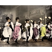 Moulin Rouge Dance Hall Girls In Full Swing 24X36 Classic Hollywood Poster