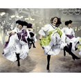 thumbnail image 1 of Moulin Rouge Girls Do Can Can Dance At Moulin Rouge 24X36 Classic Hollywood Poster, 1 of 1