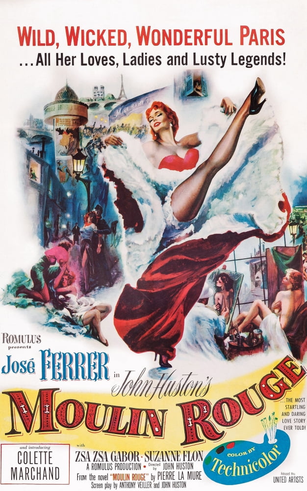 Moulin Rouge U Canvas Art - (24 x 36)