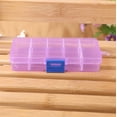 thumbnail image 1 of Mouliraty 10 Grids Jewelry Beads Pills Nail Art Storage Box Case PP, 1 of 6
